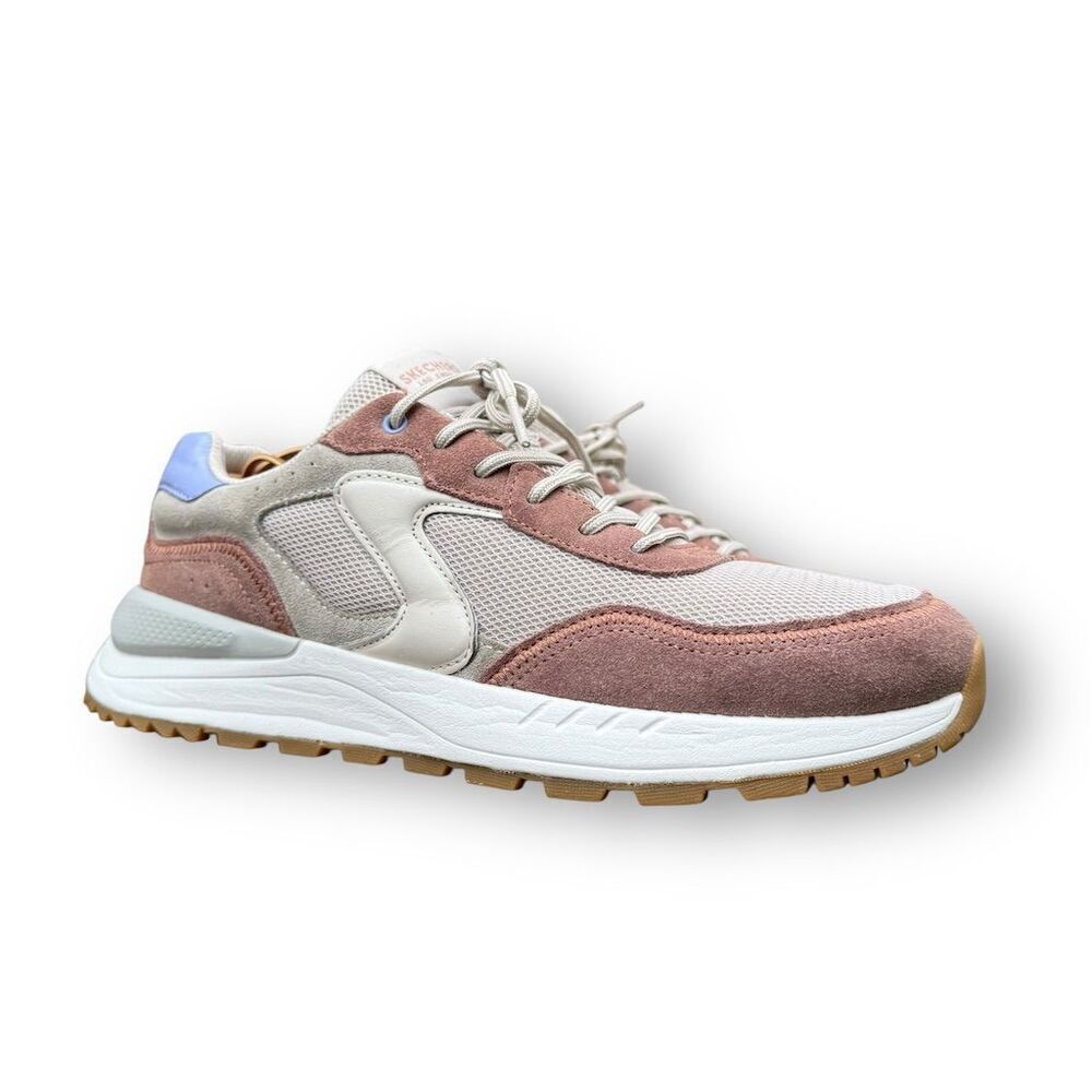 Skechers Women's Fury Retro Sneaker Brown Size 9 Air-Cooled Memory Foam - Picture 6 of 12